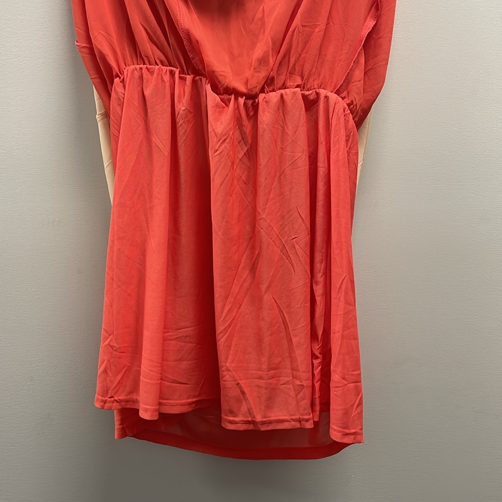 “Lucy Paris” Size Large Color Block Maxi Dress - image 6